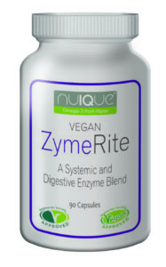 nuIQue Vegan ZymeRite bottle